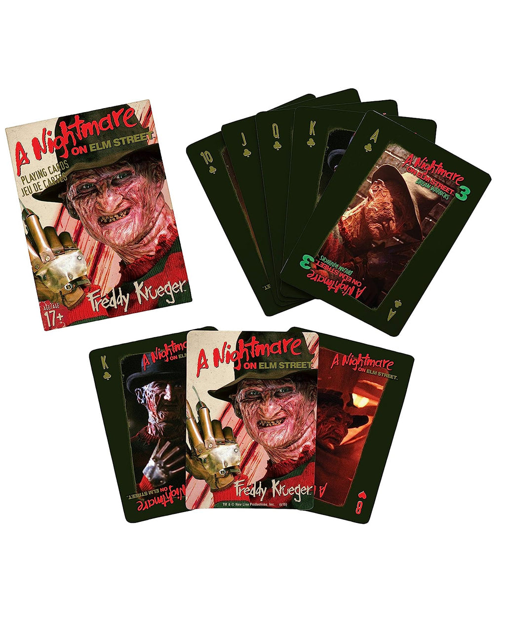 Freddy Krueger - Nightmare on Elm Street Spielkarten