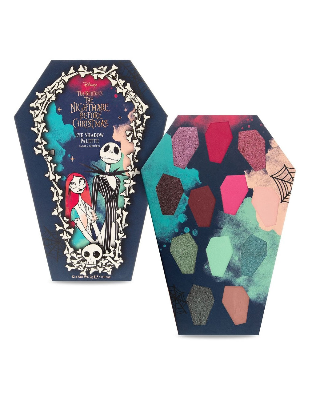 Palette D'ombres à Paupières Nightmare Before Christmas