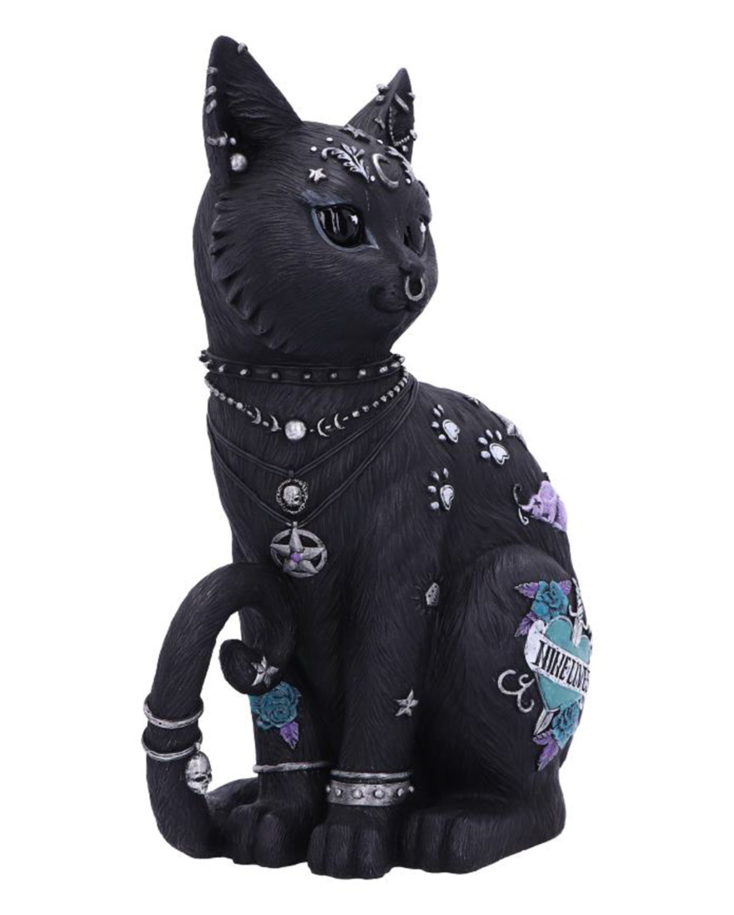 Nine Lives Cat Figurine 22cm