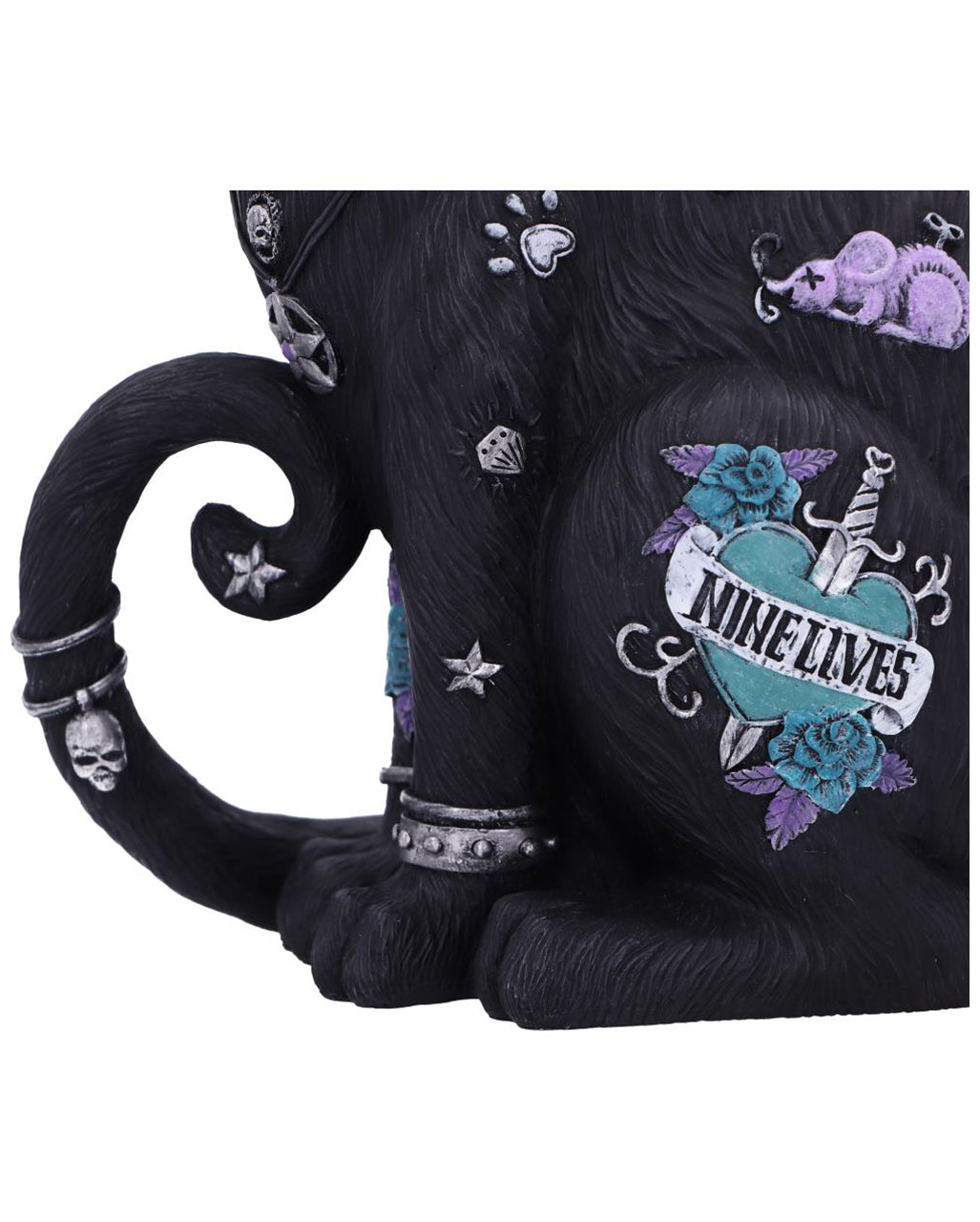 Nine Lives Cat Figurine 22cm