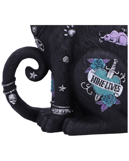 Nine Lives Cat Figurine 22cm