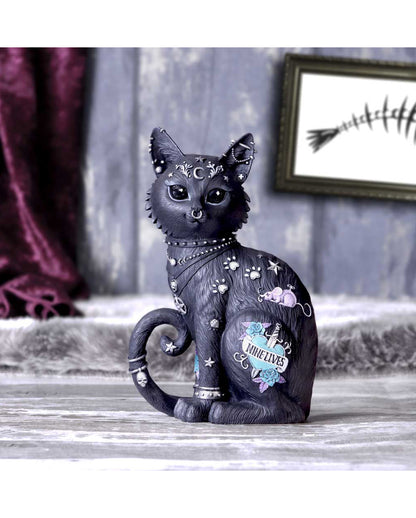 Nine Lives Cat Figurine 22cm