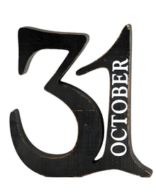 Oktober 31 Holzaufsteller 24cm