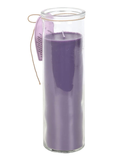 Of Whiskers & Wings Lavender Candle With Cat Motif 20cm