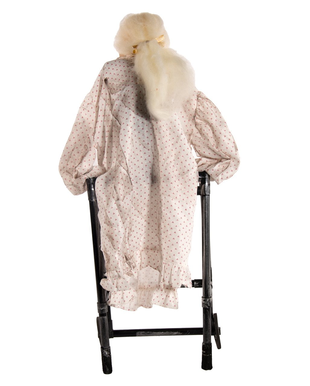 Vecchia Nonna Con Rollator - Movimento E Suono 72 Cm
