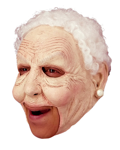 Alte Oma Nanny Deluxe Maske