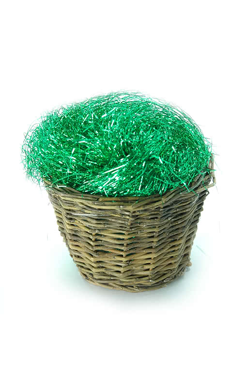 Grünes Ostergras Pergaminwolle 200 gr