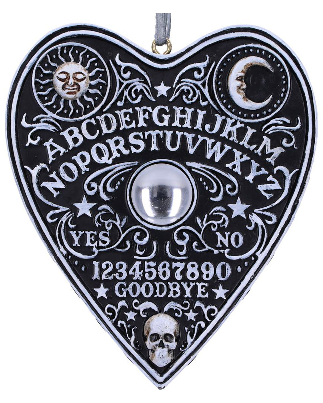 Hexenbrett Planchette als Hängeschmuck 8,5cm