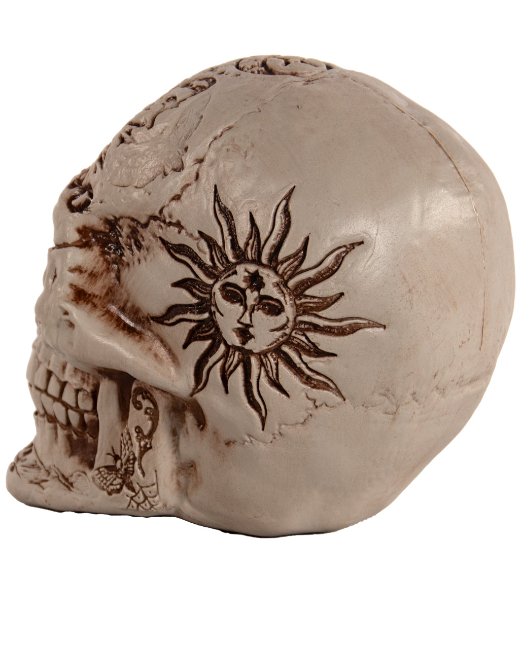 Ouija Wahrsage Totenkopf 18cm