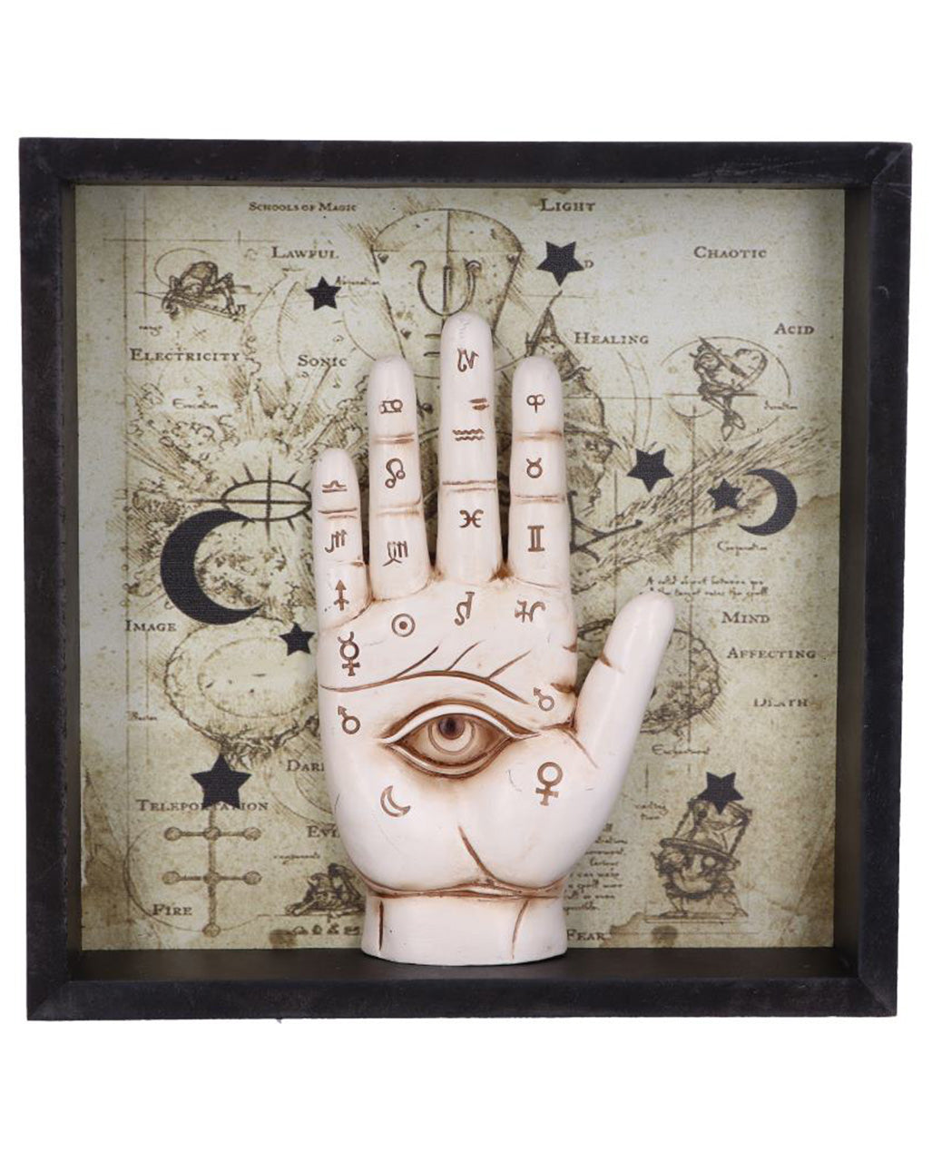 Chiromancy Wahrsage-Hand Wandbild 20cm
