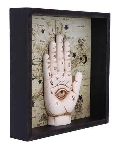 Chiromancy Wahrsage-Hand Wandbild 20cm