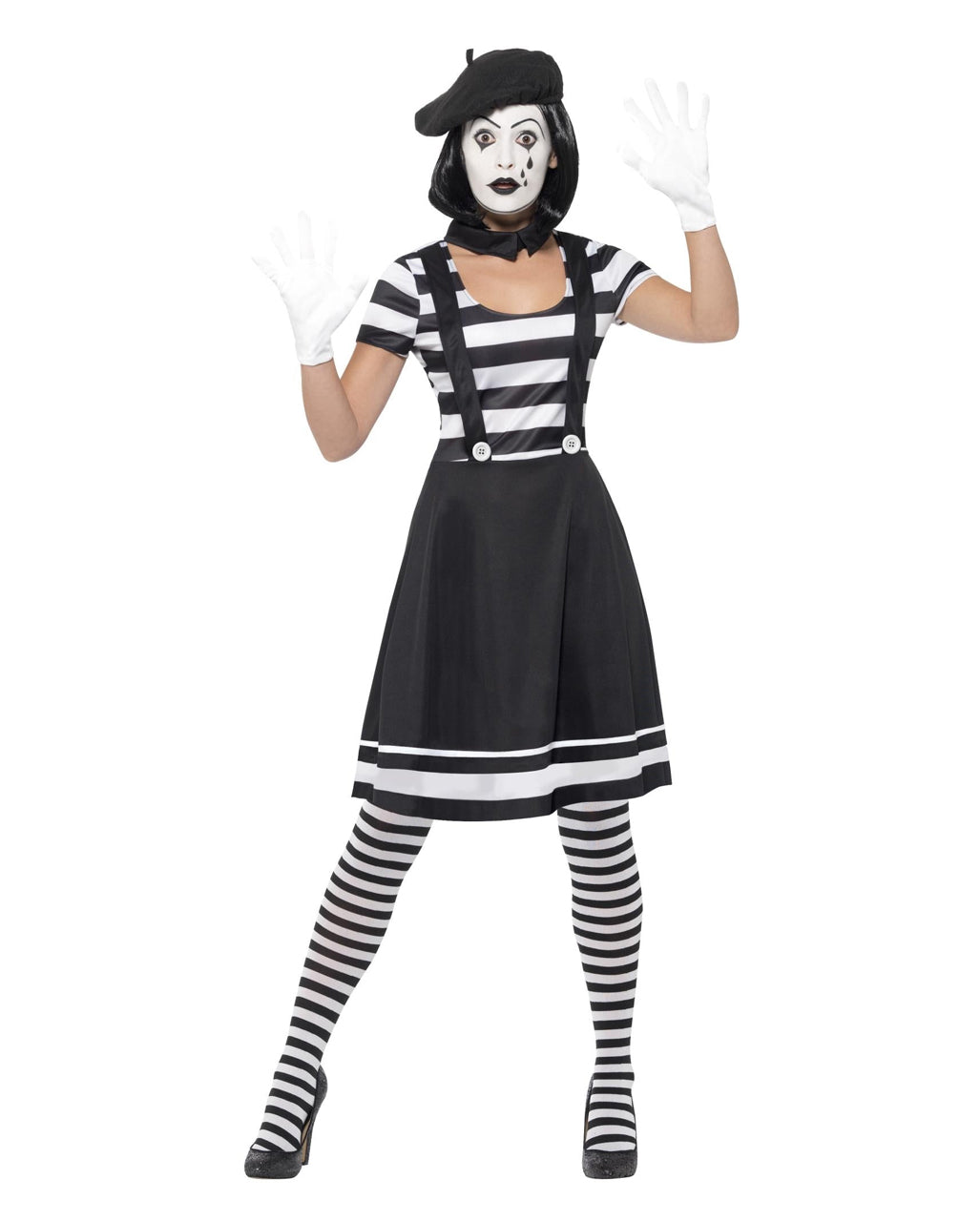 Pantomime Frauen Kostüm