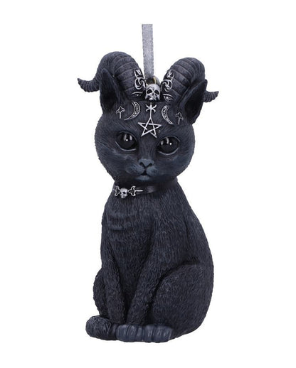 Pawzuph Hexenkatze Christbaumkugel 10cm