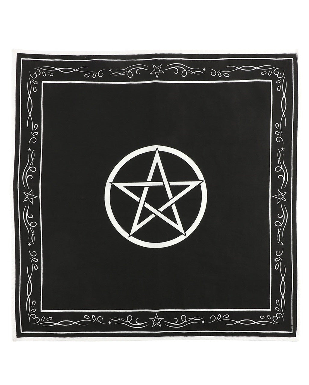 Pentagram Wicca Altar-Tuch 70x70 cm