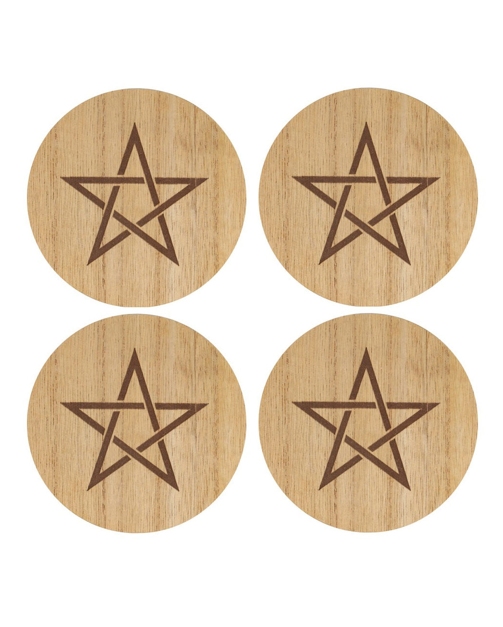 Posavasos Pentagrama 4 Uds.