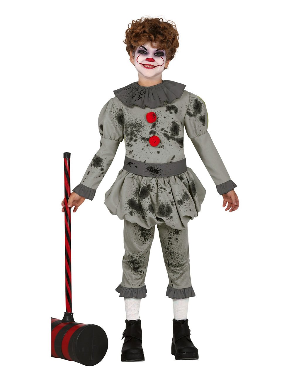 Pepe der Horrorclown Kinder Kostüm