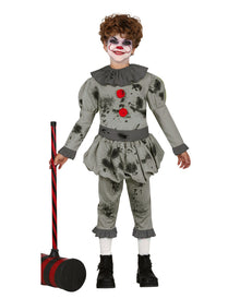Pepe der Horrorclown Kinder Kostüm