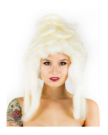 Hellblonde Marie Antoinette Perücke