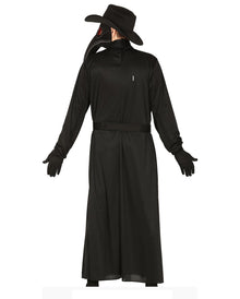 Pest Doktor Herrenkostüm mit Schnabelmaske