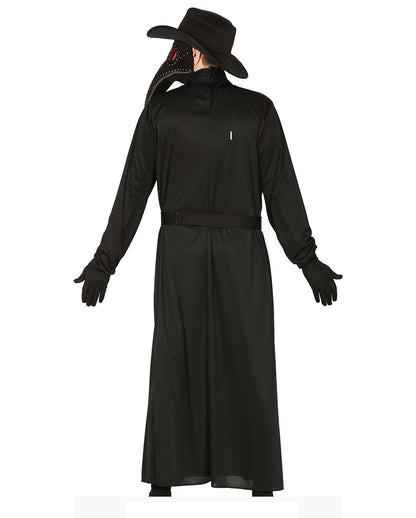 Pest Doktor Herrenkostüm mit Schnabelmaske