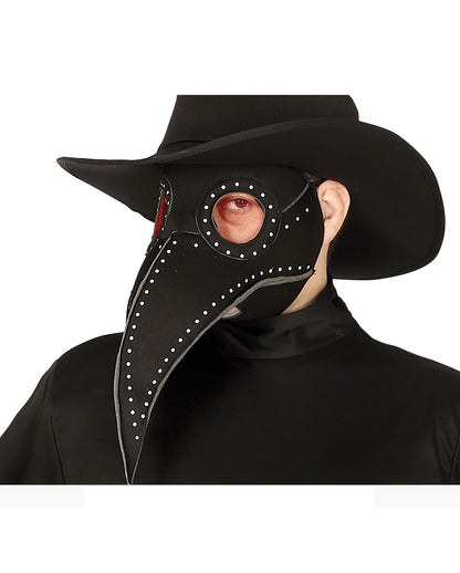 Pest Doktor Herrenkostüm mit Schnabelmaske