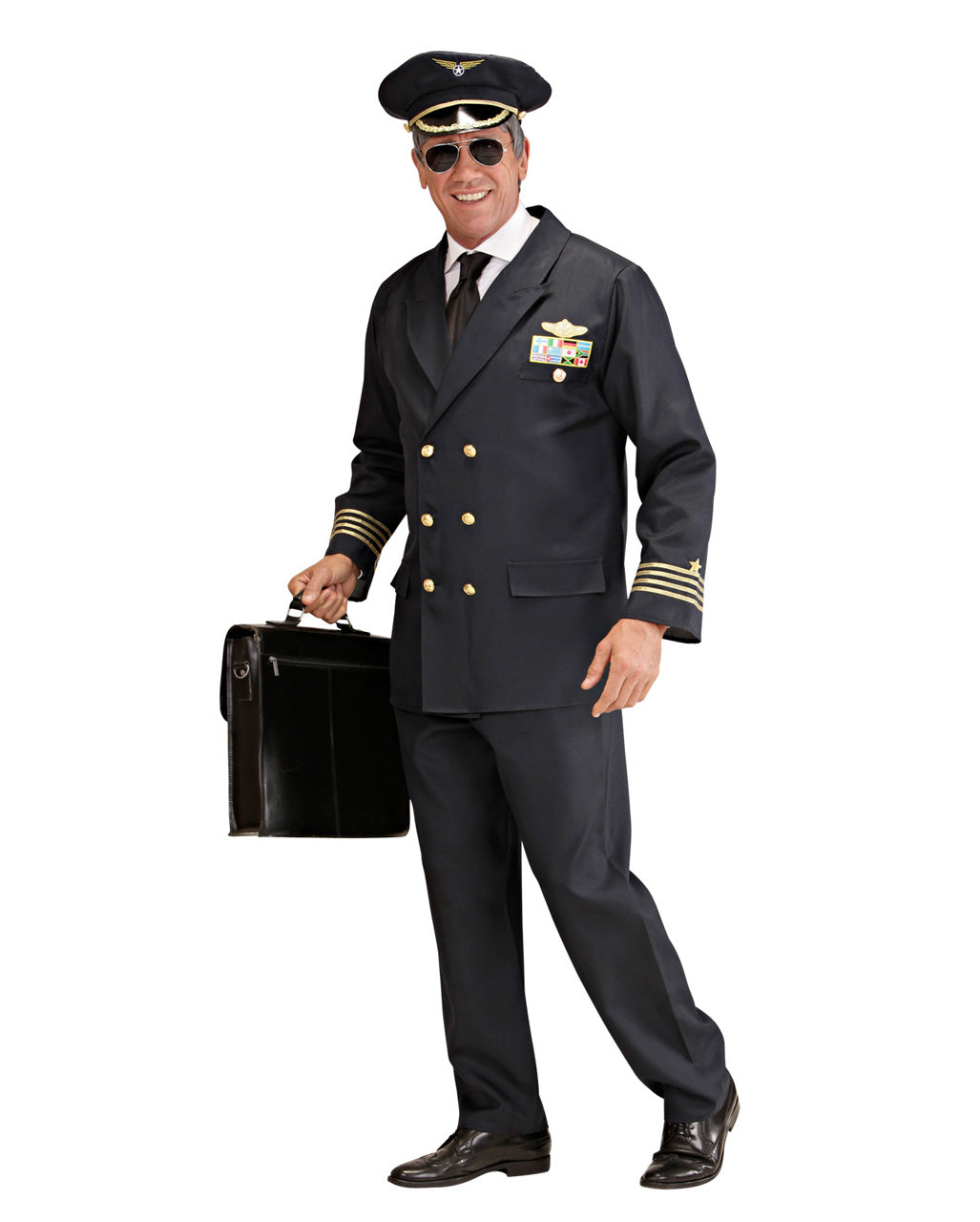 Piloten Uniform Kostüm