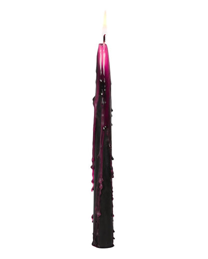 Pink "Bleeding" Vampire Candles Set Of 4