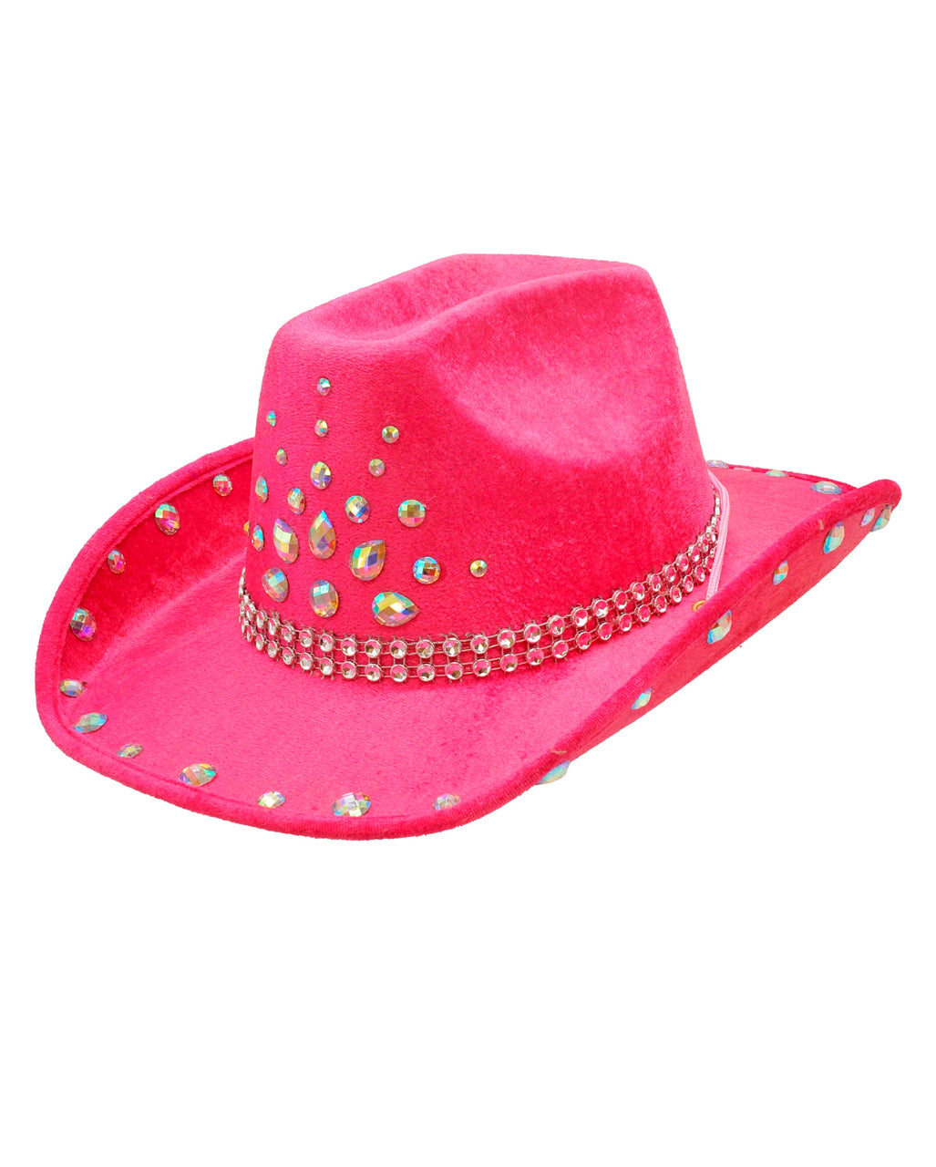 Pink Cowboy Hat With "diamonds"