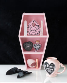 Pinkes Sarg Regal 40cm