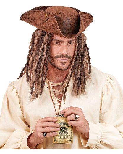 Pirate Grog Whiskey Flachmann Flasche