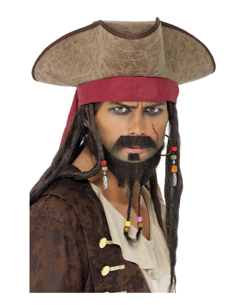 Piratenhut mit Dreadlocks