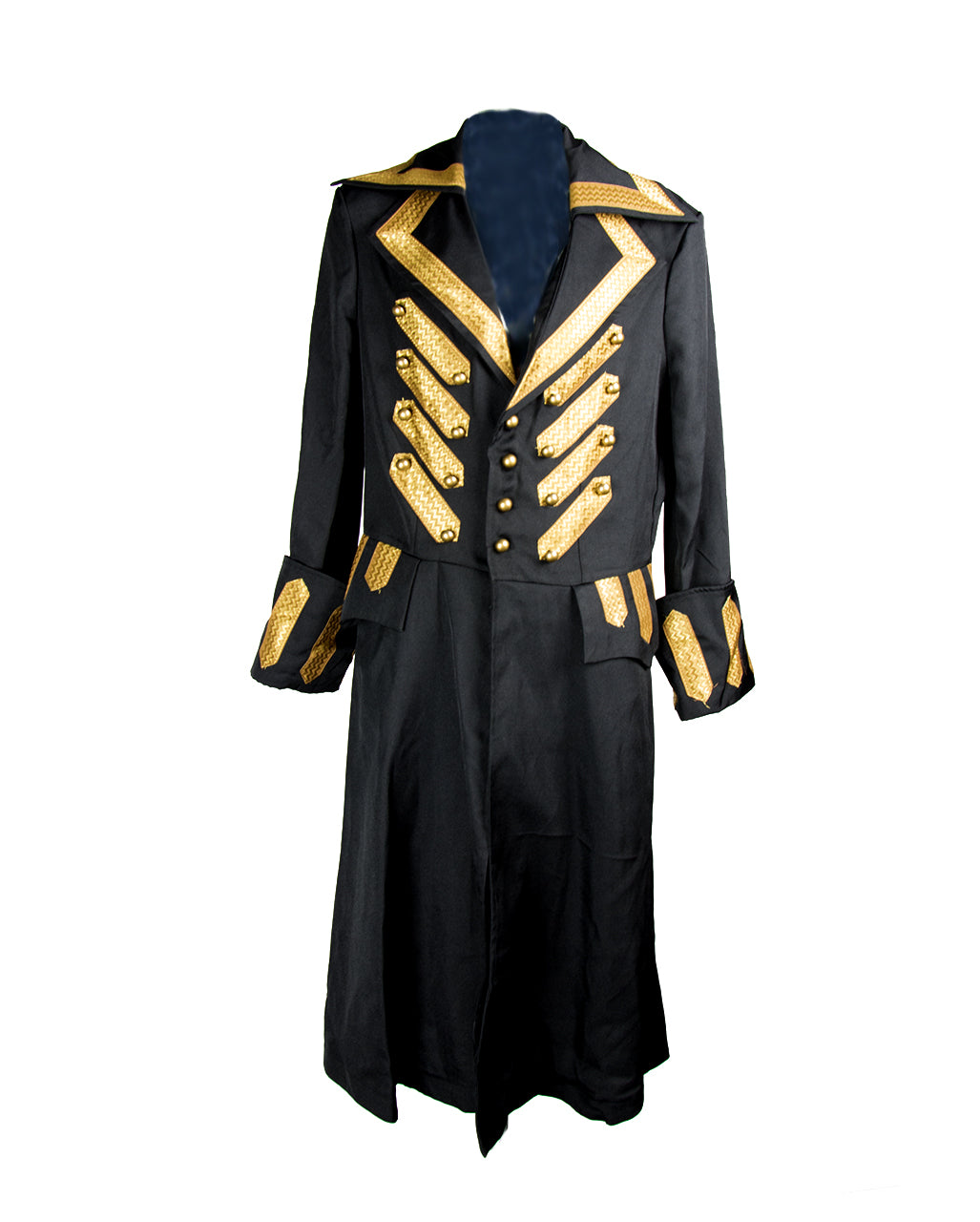 Piratenjacke Deluxe Schwarz