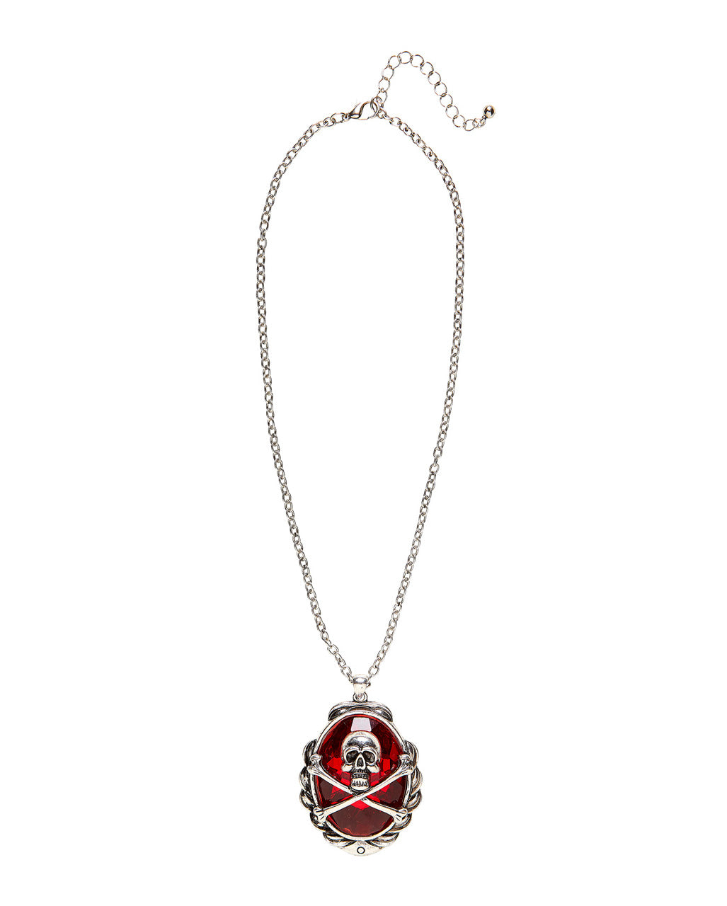Piratenkette mit Totenkopf & Knochen