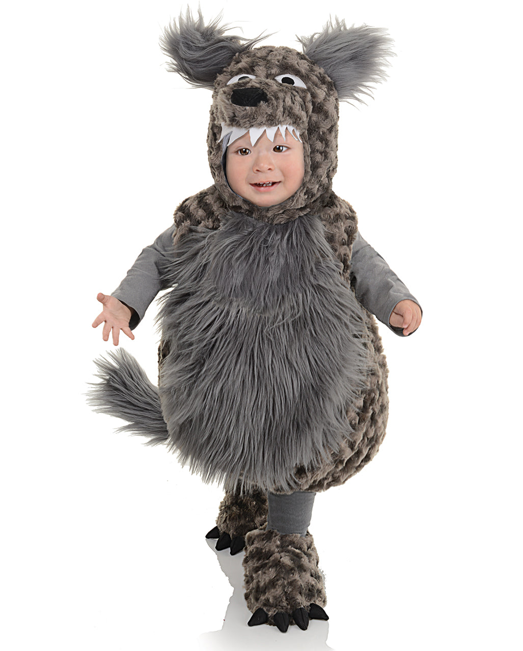 Plüsch Wolf Kleinkinderkostüm