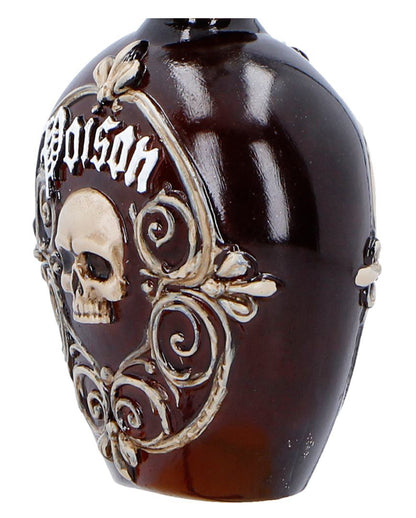 Poison Bottle mit Totenkopf Hänge Ornament 10cm