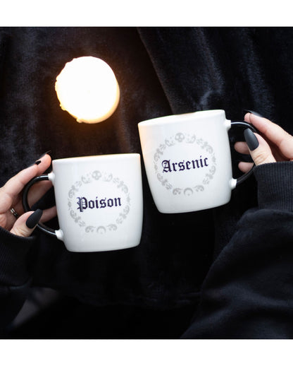 Poison & Arsenic Keramikbecher im 2er-Set