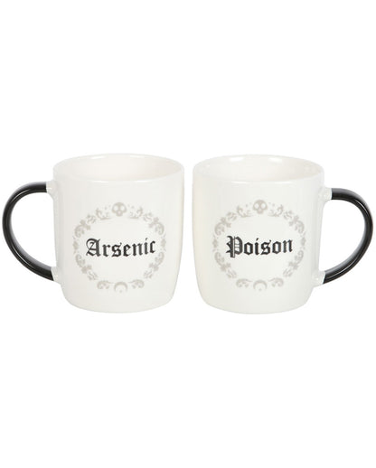 Poison & Arsenic Keramikbecher im 2er-Set