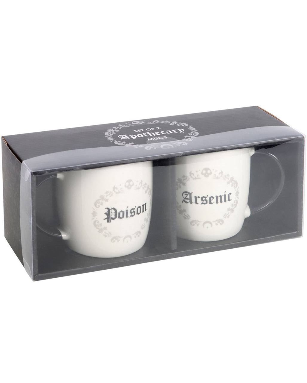 Poison & Arsenic Keramikbecher im 2er-Set