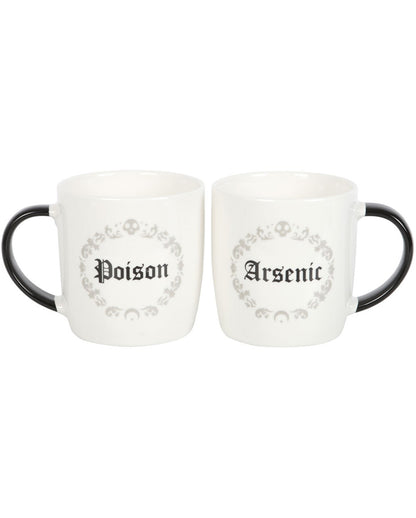 Poison & Arsenic Keramikbecher im 2er-Set