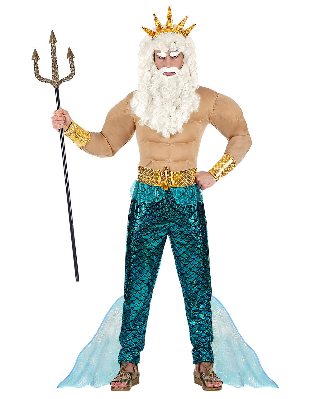 Neptun Muskelkostüm