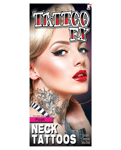 Posh Diva Aufklebetattoo