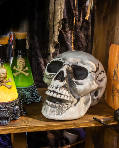 Preiswerter Halloween Totenkopf 24cm