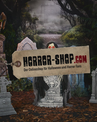 Rising Reaper En La Lápida De Halloween Animatronic 120cm