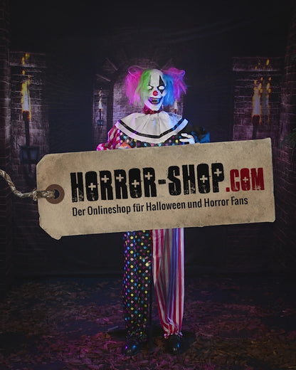 Mr. Smiles Horror Clown Animatronic With Jump Scare 172cm