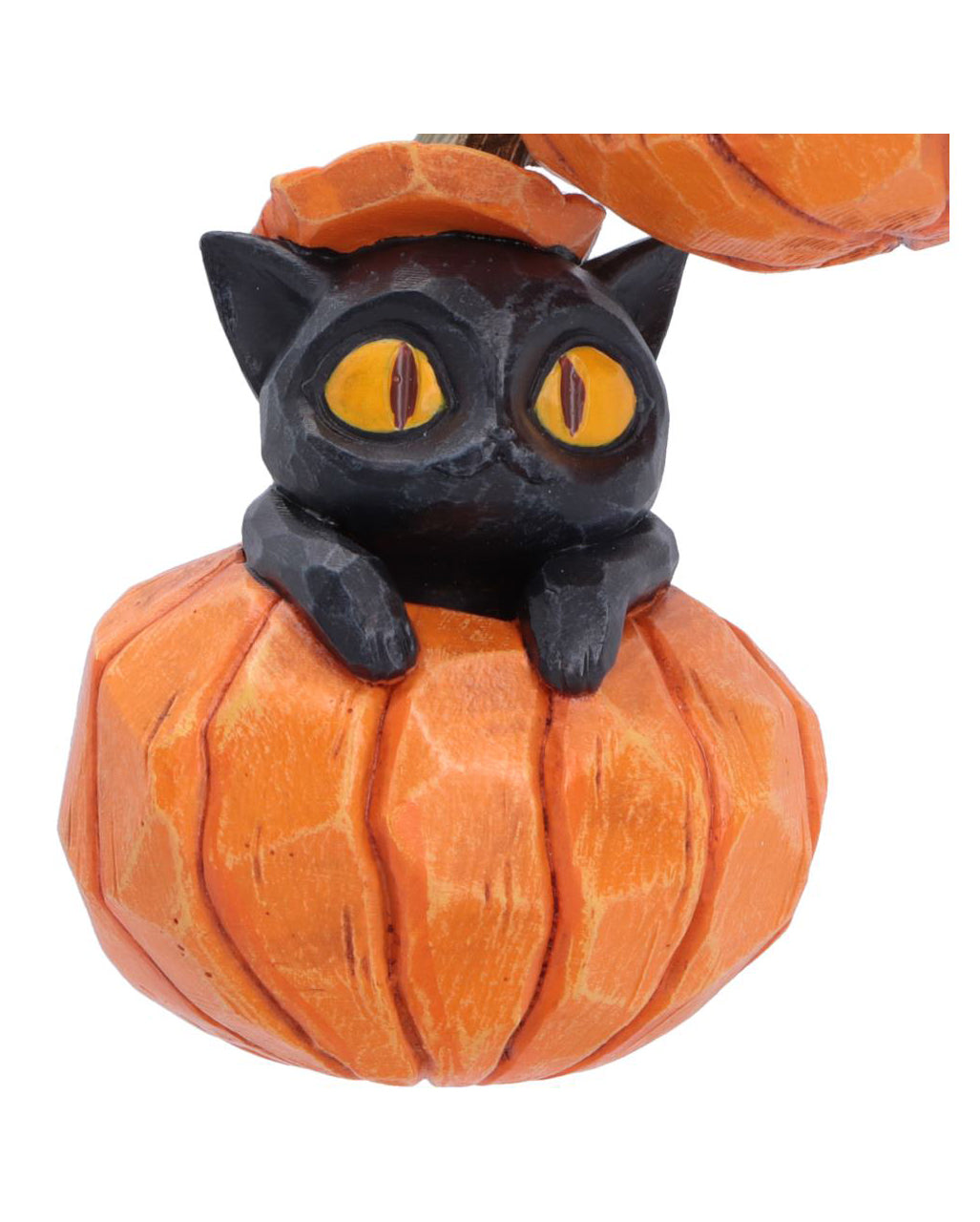 Pumpkin & Patch Halloween-Kürbis-Hängeornamente (2er-Set) 7cm