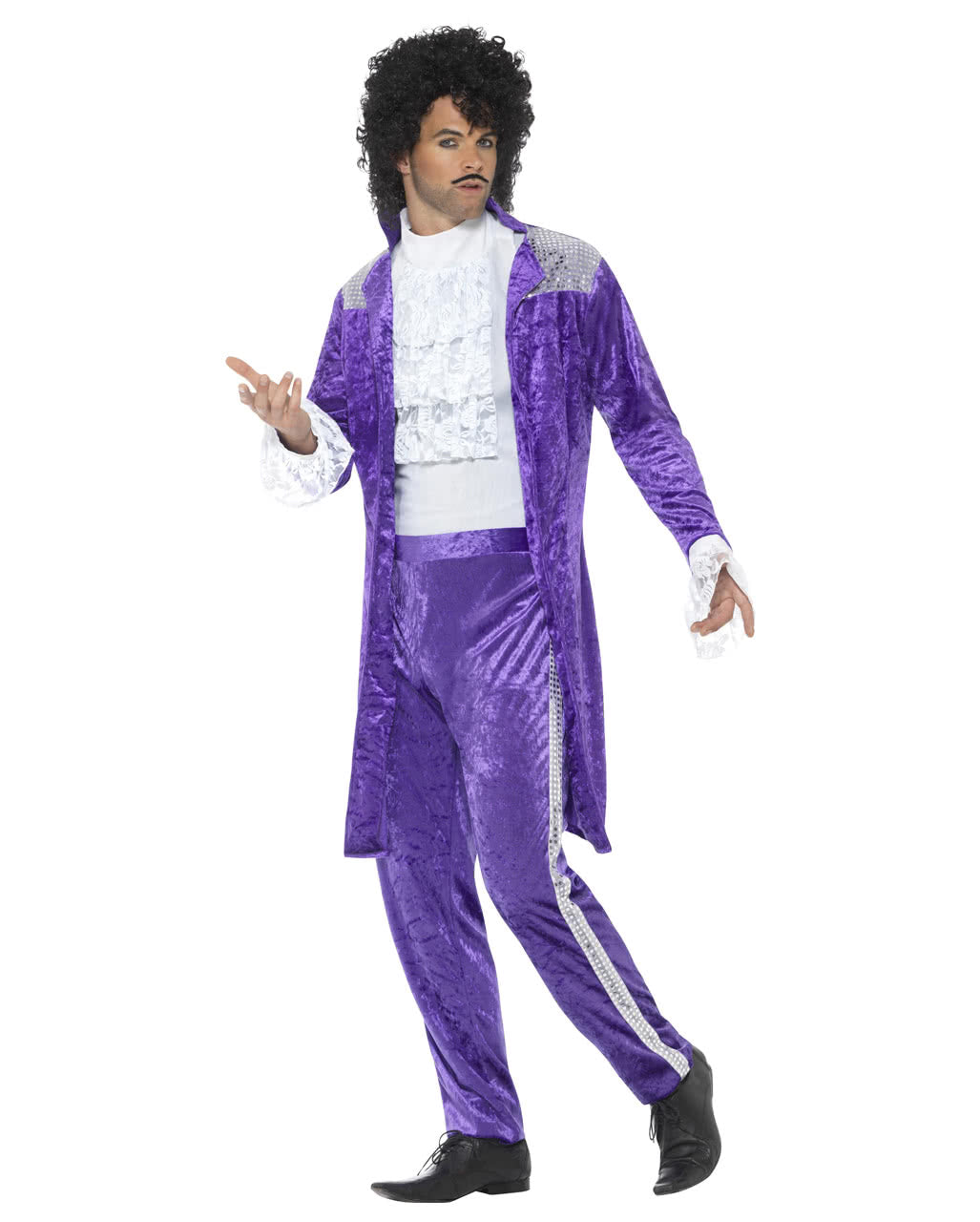 80er Jahre Purple Rain Kostüm