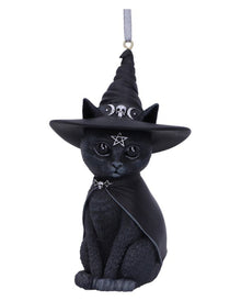 Purrah Hexenkatze Christbaumkugel 11cm