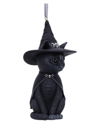 Purrah Hexenkatze Christbaumkugel 11cm