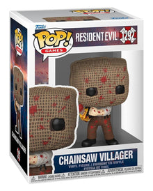 Resident Evil Chainsaw Villager Funko POP! Games Figur 9cm