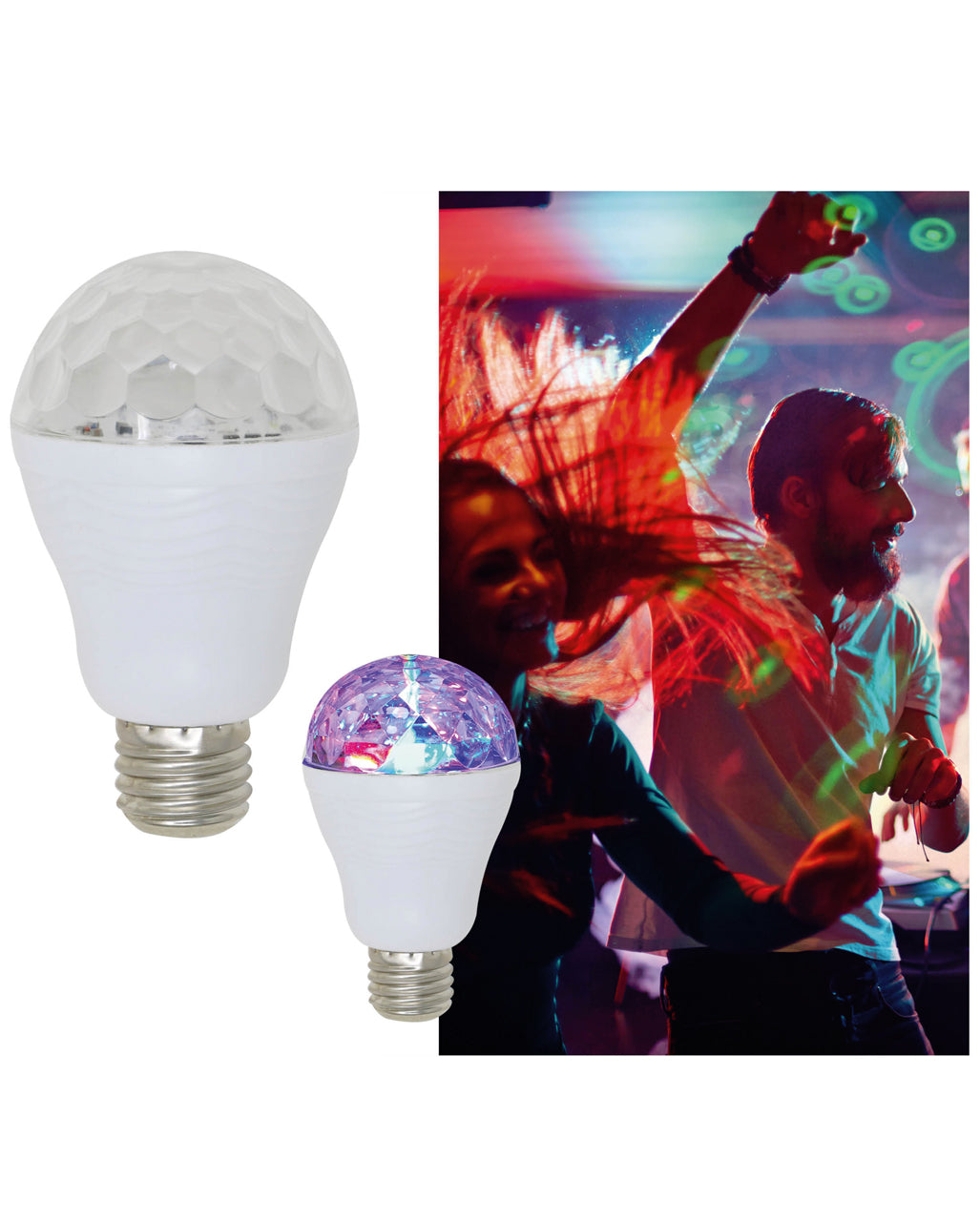 RGB LED Disco Glühbirne